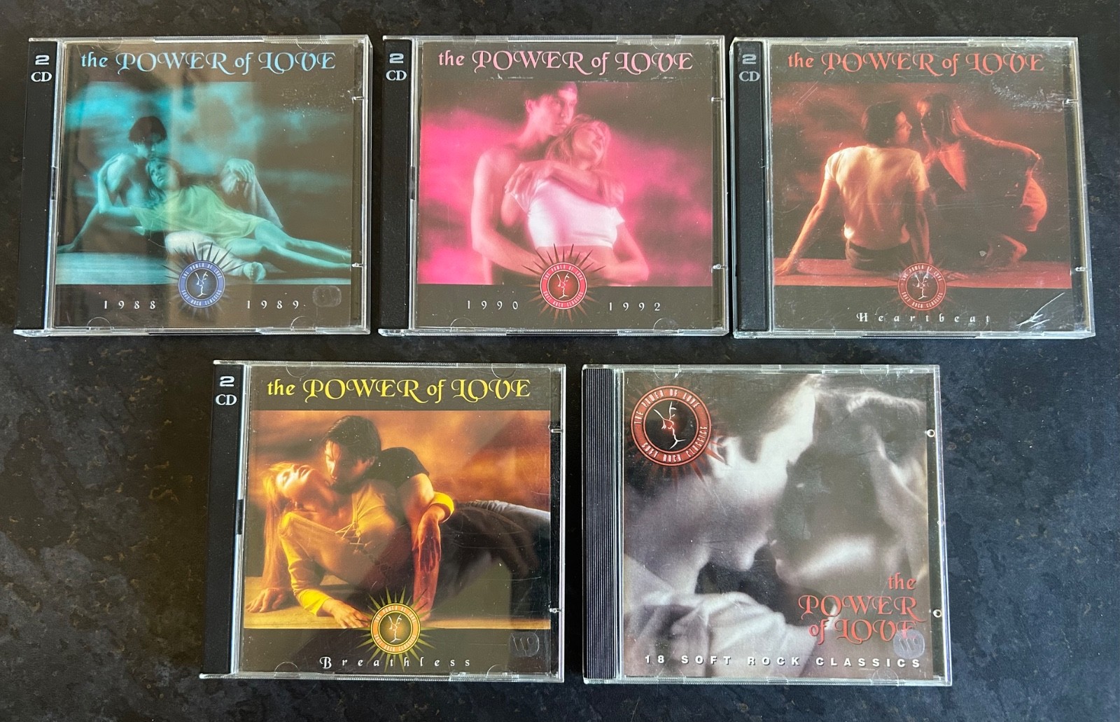 Time Life The Power Of Love 9 x CD Job Lot - See Description - Free Postage