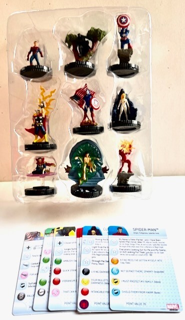 Marvel Heroclix Civil War SDCC Grand Prize Winner Set With Cards New In Package