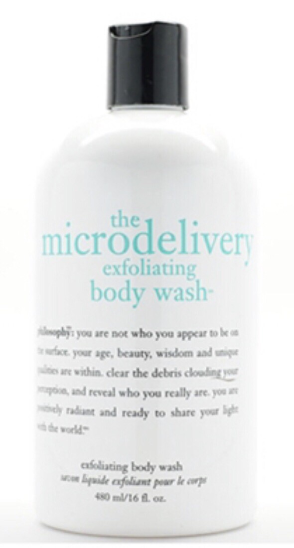 NEW SEALED PHILOSOPHY THE MICRODELIVERY EXFOLIATING BODY WASH 16 OZ