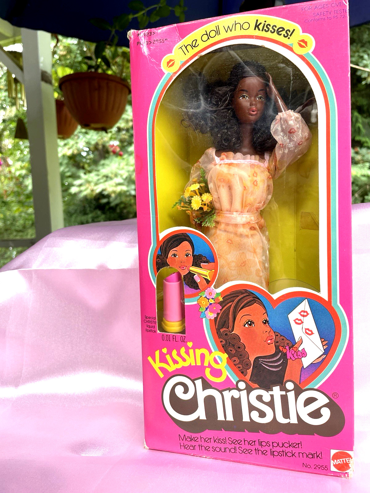 Mattel 1978 Vintage Kissing Christie Barbie Doll, African Amer. IN BOX. #2955 Mattel 1978 Vintage Kissing Christie Barbie Doll, African Amer. IN BOX. #2955