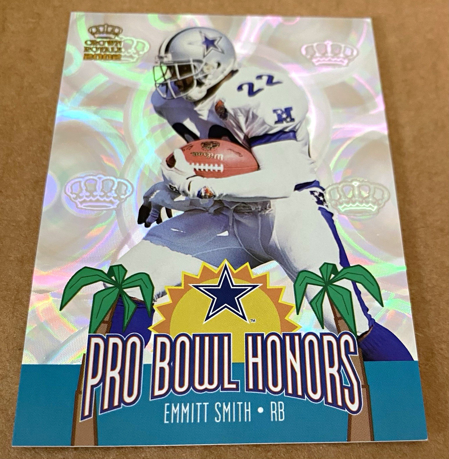 2002 Pacific Crown Royale Pro Bowl Honors Emmitt Smith Dallas Cowboys #3 2002 Pacific Crown Royale Pro Bowl Honors Emmitt Smith Dallas Cowboys #3