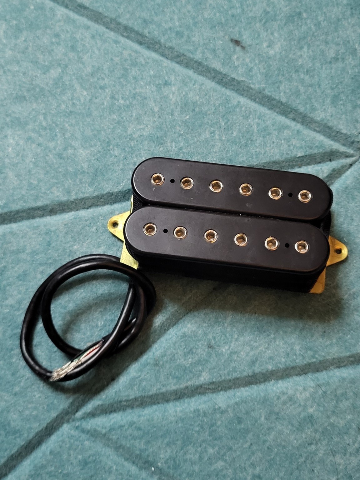 DiMarzio DP100BK Super Distortion Humbucker Guitar Pickup Black USA w/ Box
