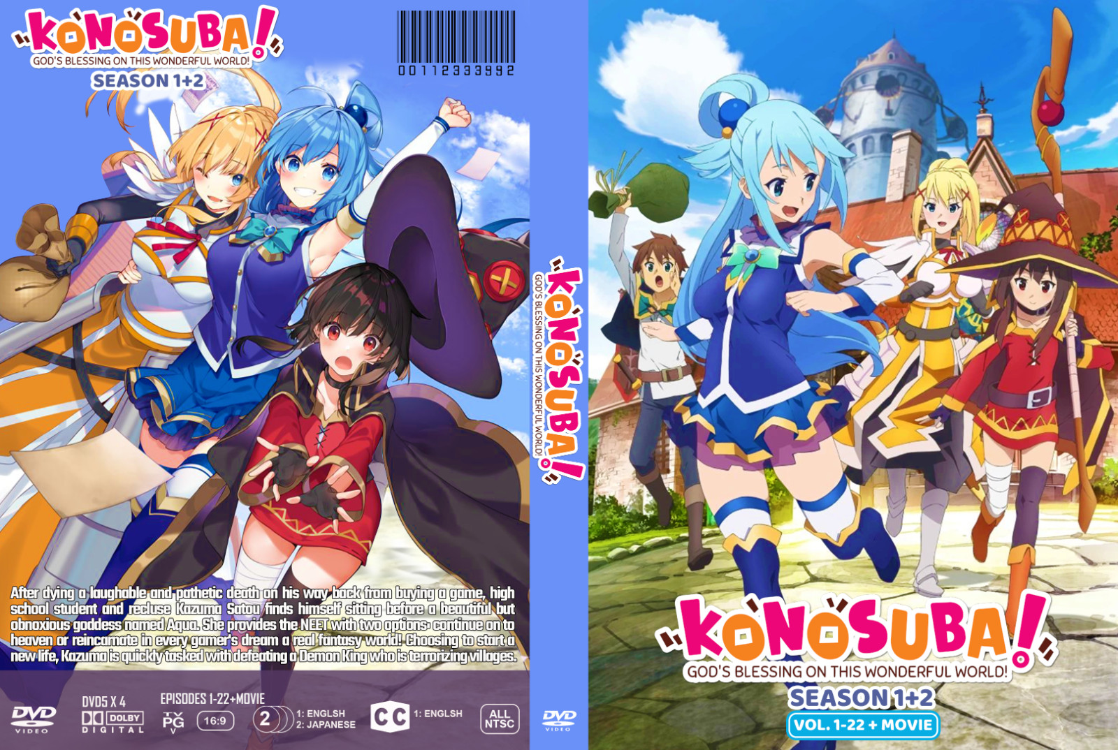 KonoSuba God\'s Blessing on this Wonderful World Season 1-2+2 Ova+Movie