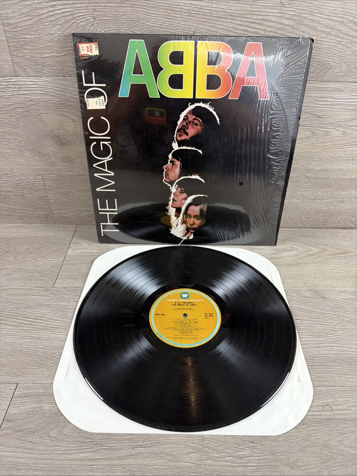 ABBA The Magic Of ABBA LP Vinyl K-Tel NU 9510 OP 1505 In Shrink Wrap ABBA The Magic Of ABBA LP Vinyl K-Tel NU 9510 OP 1505 In Shrink Wrap
