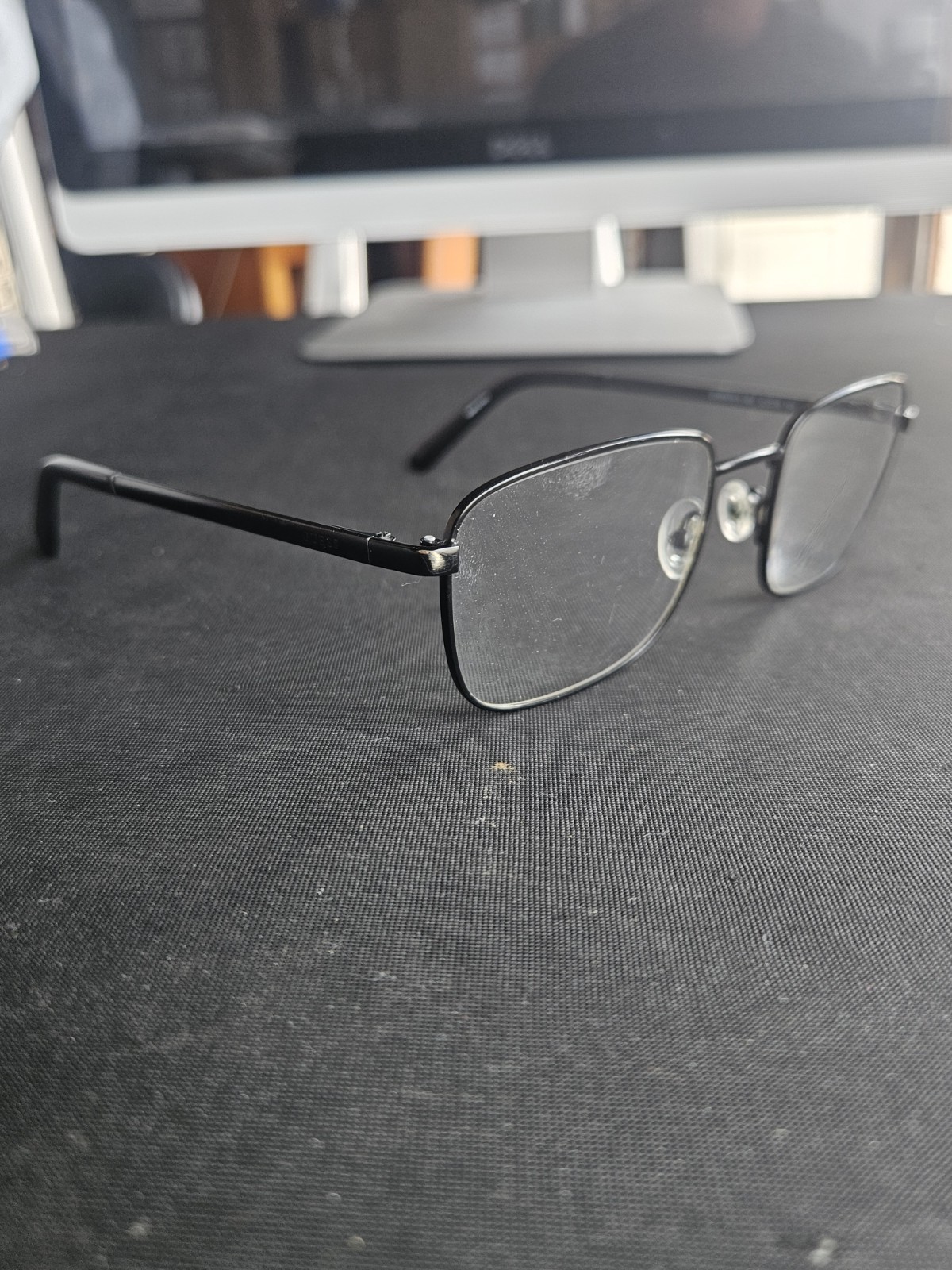 GUESS GU50074-3 Eyeglasses Frames Matte Black Metal 52-20-145 Full Rim Men\'s