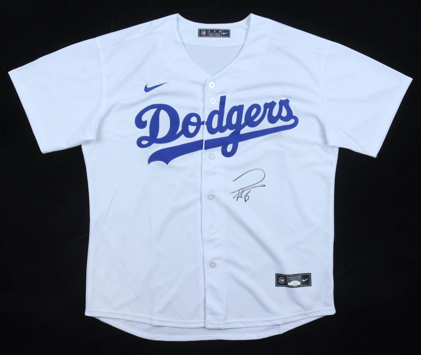 LA DODGERS ~ Hyeseong Kim Signed LA Dodgers Nike Authentic Jersey ~ JSA Hologram
