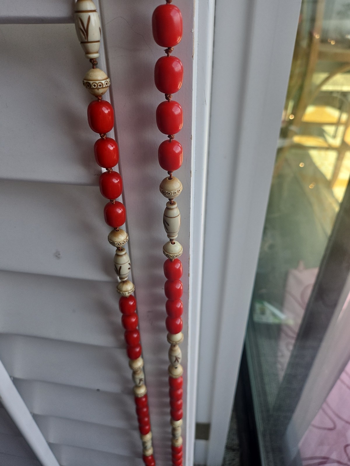 Antique Coral Hand Tied Rare Antique Coral Hand Tied Rare