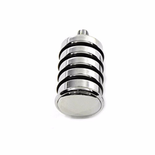 1 Chrome & Rubber O-Ring Vintage Style Toe Peg for Harley Footpeg Shifter Brake