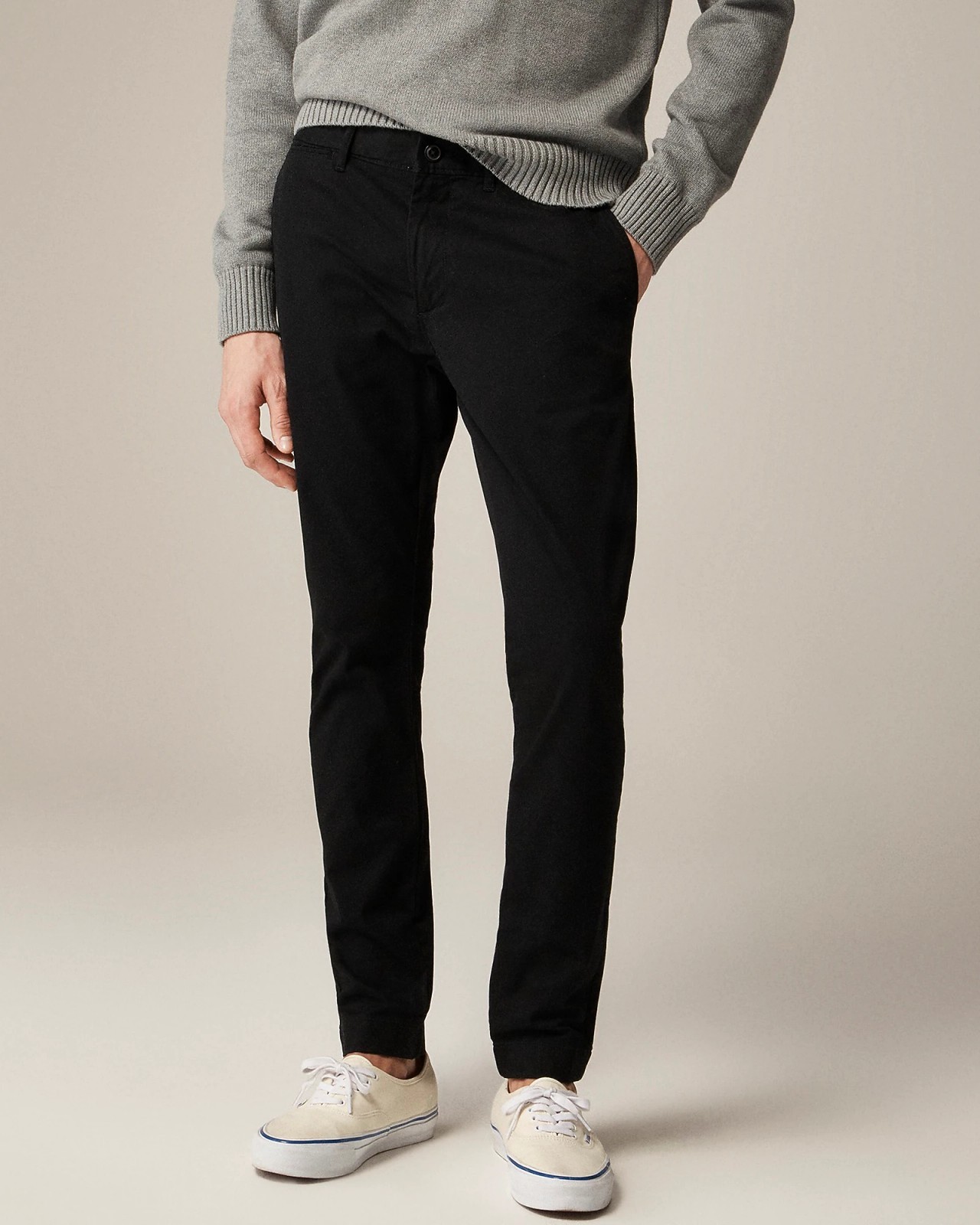 J. Crew 250 Skinny-Fit Pant in Stretch Chino Black 34x32 J. Crew 250 Skinny-Fit Pant in Stretch Chino Black 34x32