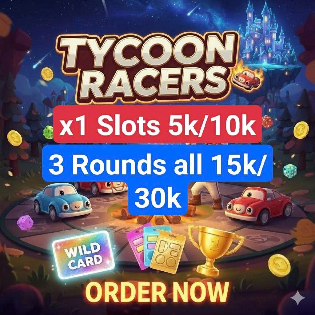 Monopoly_Go🍀TRANSYLVANIA Racers🍀Slot 5k/10k Rounds - POINTS NOT Guarantee 1st Monopoly_Go🍀TRANSYLVANIA Racers🍀Slot 5k/10k Rounds - POINTS NOT Guarantee 1st