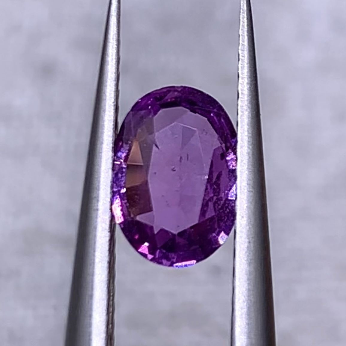 0.82Ct Natural Rare Exquisite Unheated Purplish-Pink Sapphire From Sri Lanka