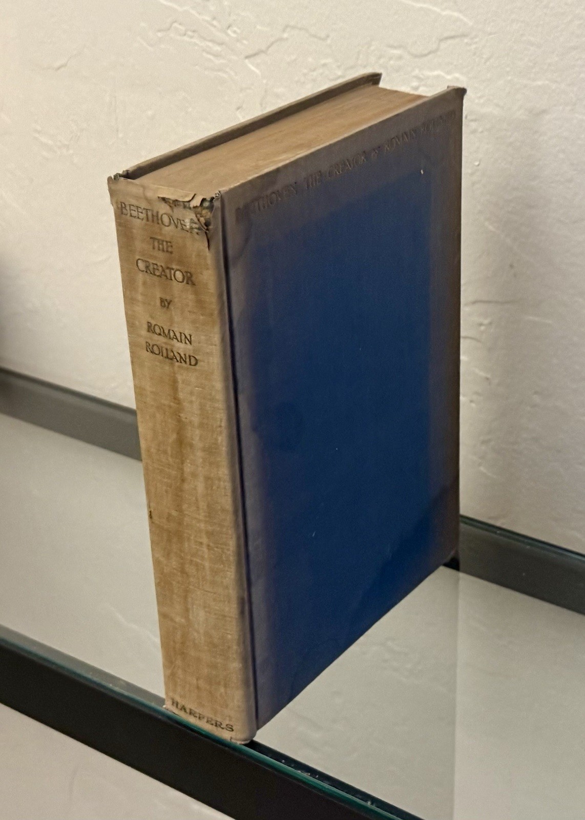 Beethoven The Creator by Romain Rolland 1929 HC / 1st Edition Beethoven The Creator by Romain Rolland 1929 HC / 1st Edition