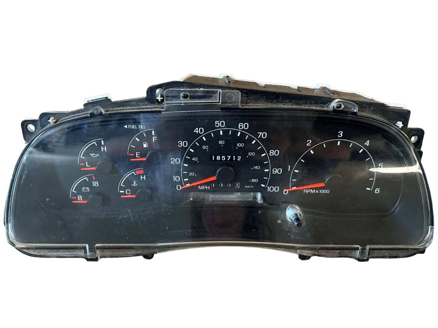 1999 - 2001 Ford Excursion/F250SD/F350SD/F450SD/F550SD Speedometer 185,712 Miles