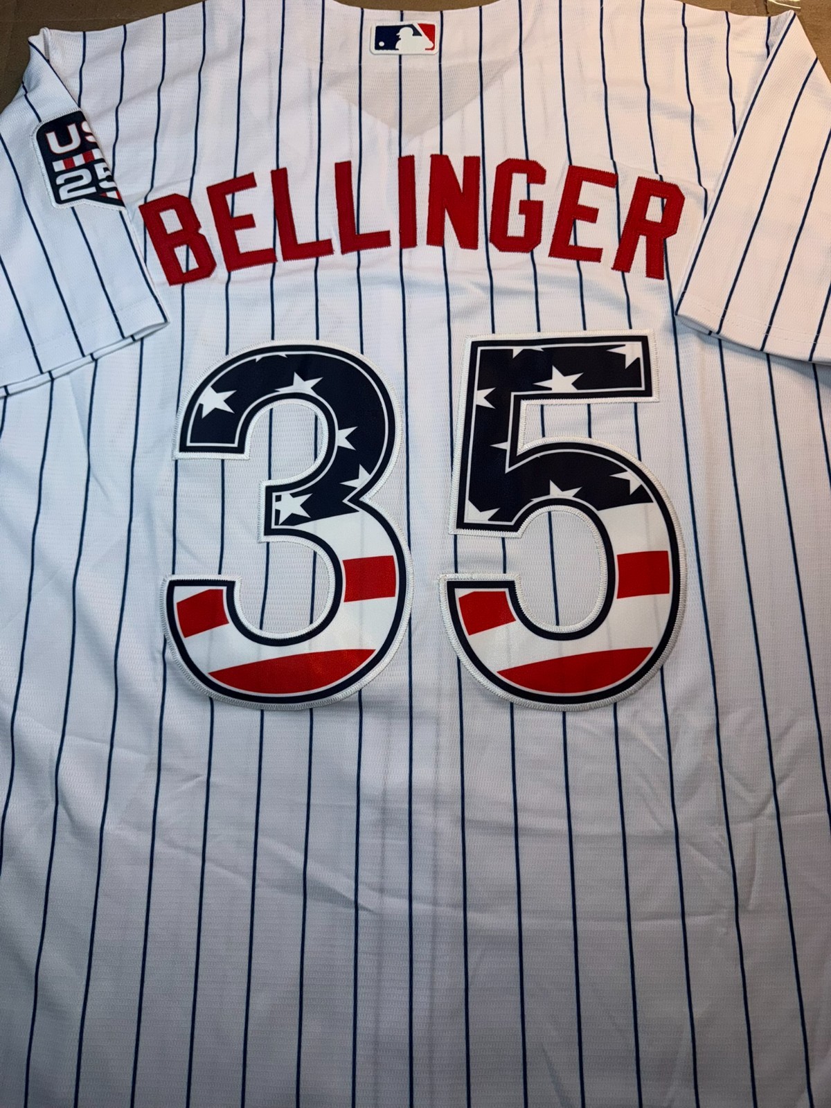 NEW  NY Yankees #35 Cody Bellinger 250TH Jersey STITCHED Size 3XL