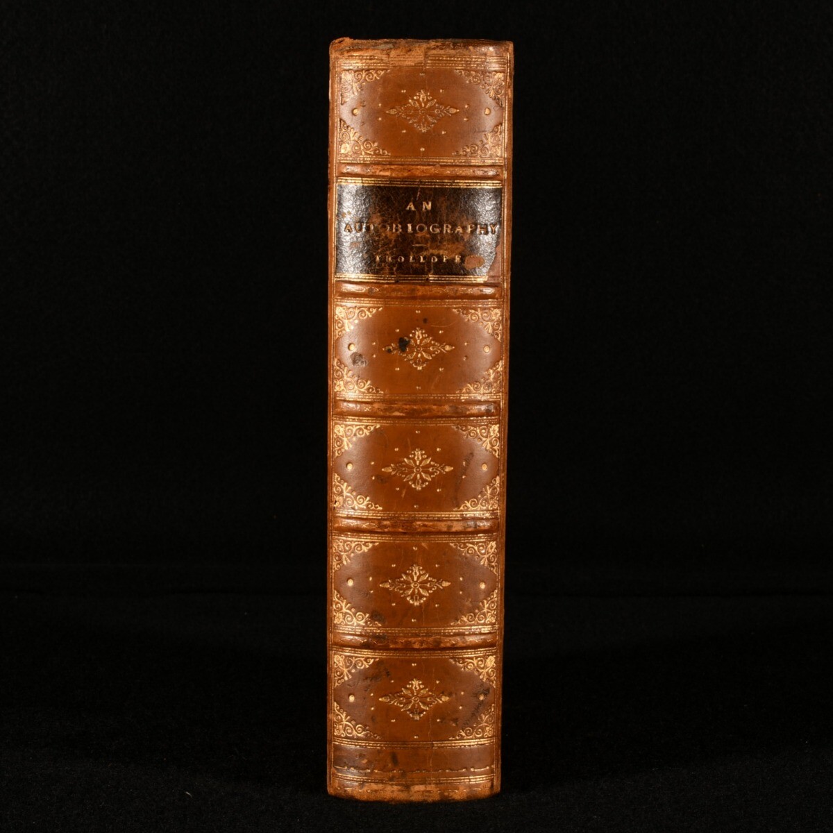 1883 2vol in 1 An Autobiography Anthony Trollope Leather First Ed