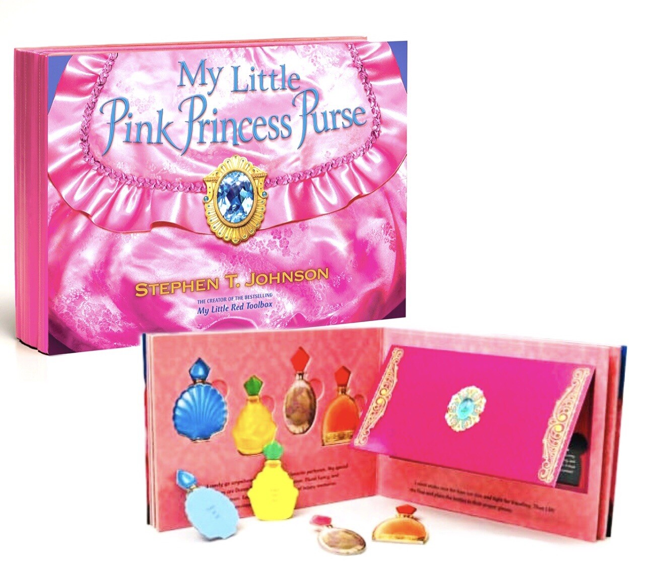 Little Princess Purse Pop Up Book 1st Ed., Johnson, Stephen T. New