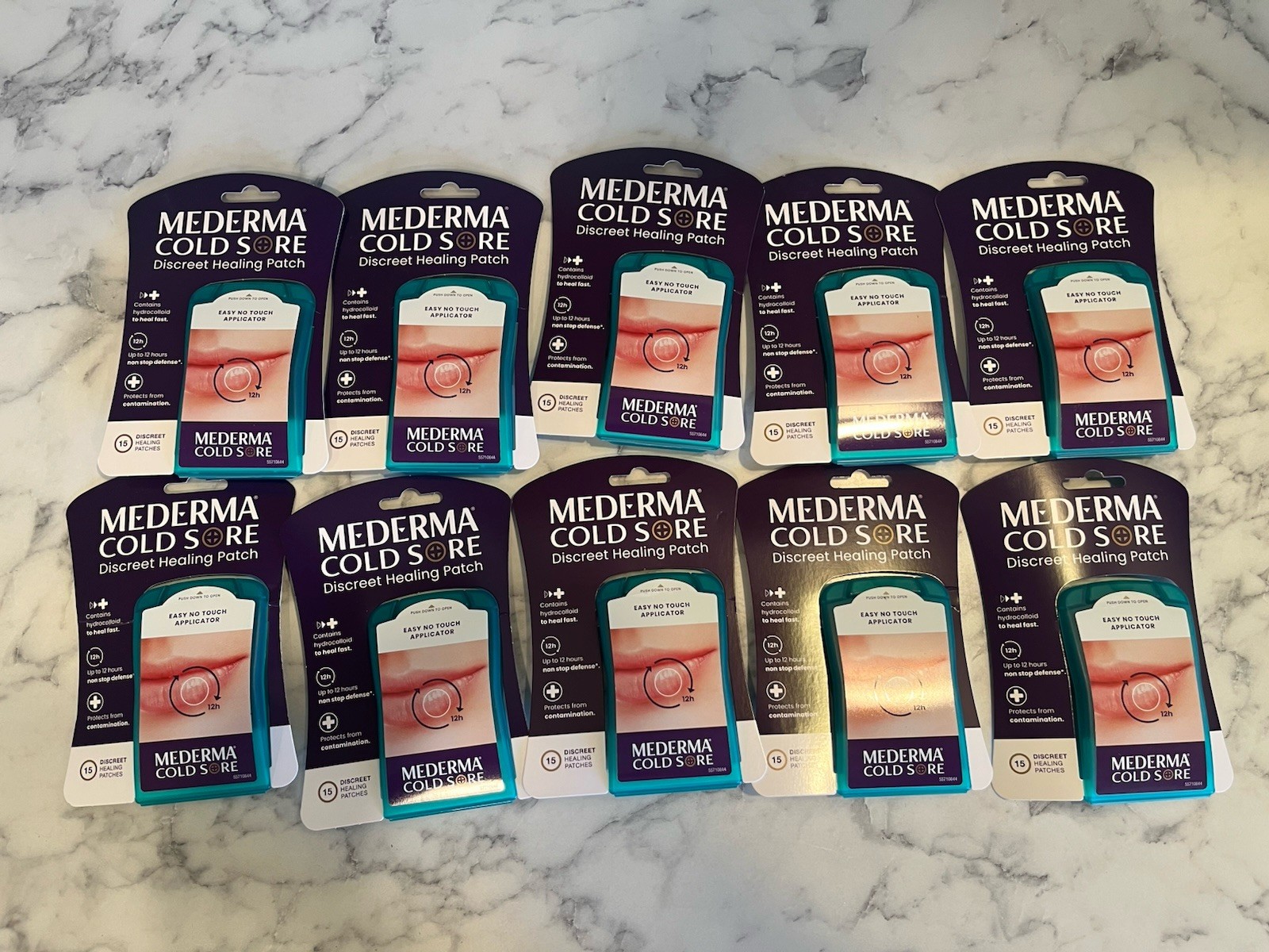 10X Mederma Cold Sore Discreet Healing Patches 150 Total Exp 02/2028 10X Mederma Cold Sore Discreet Healing Patches 150 Total Exp 02/2028