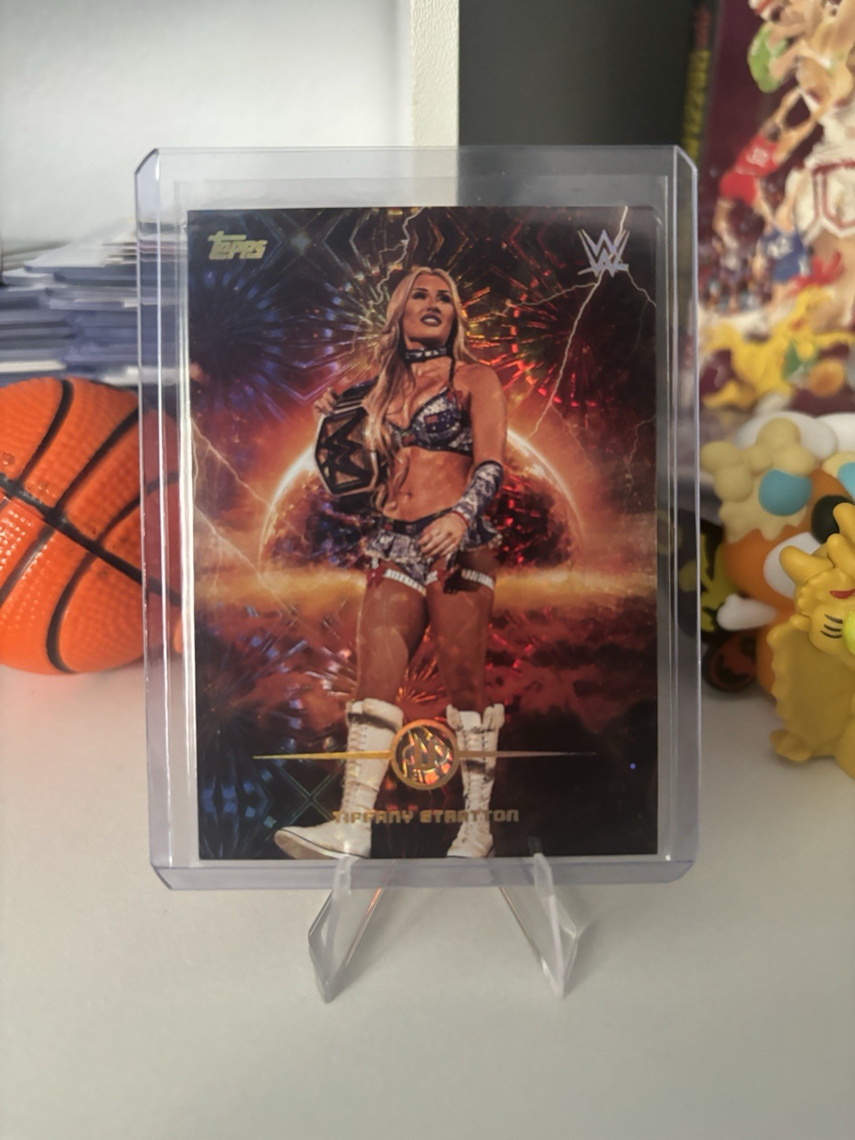 2026 Topps WWE Universe Tiffany Stratton Case Hit SSP Flashpoint