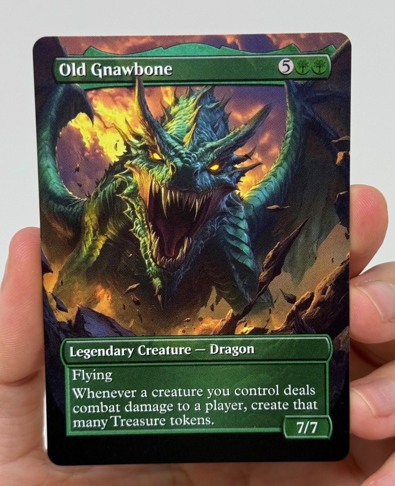Old Gnawbone Proxy Card with Custom designed art