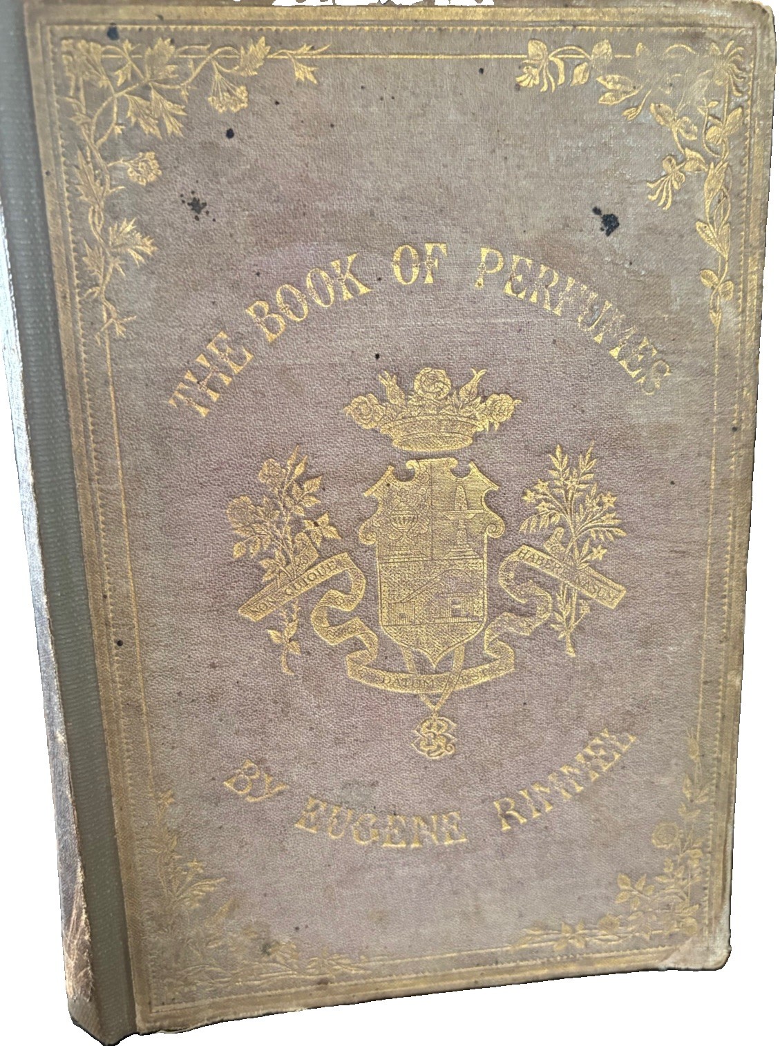 RARE 1865 The Book of Perfumes Eugene Rimmel First Edition Illustrated History