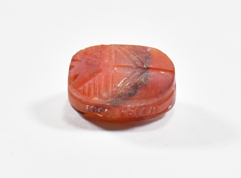 RARE ITEMS A Carnelian Scarab, Northern Levantine 