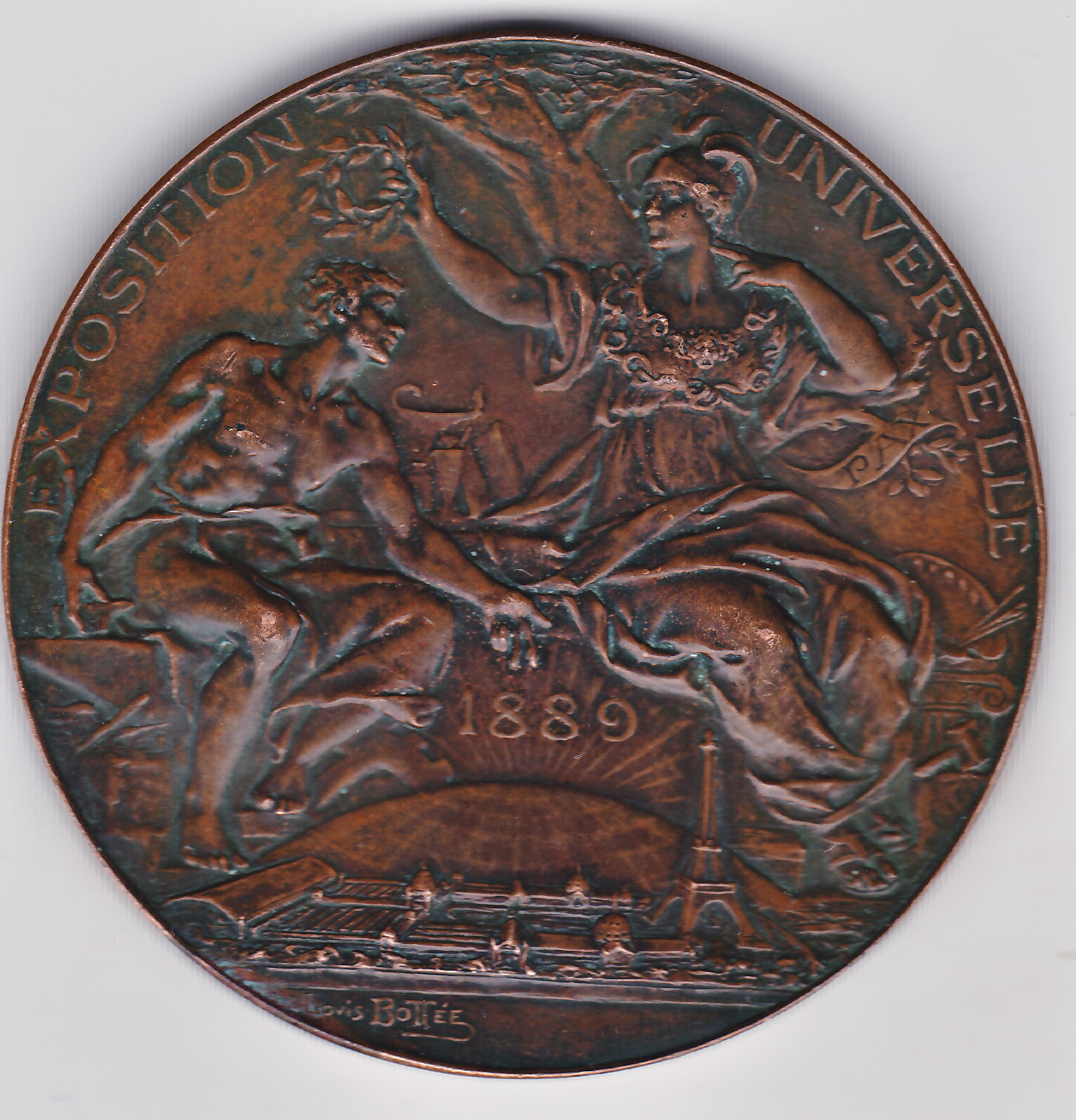 Universal Exhibition Of 1889, Attributed To Gilliard P. Monnet And Cartier