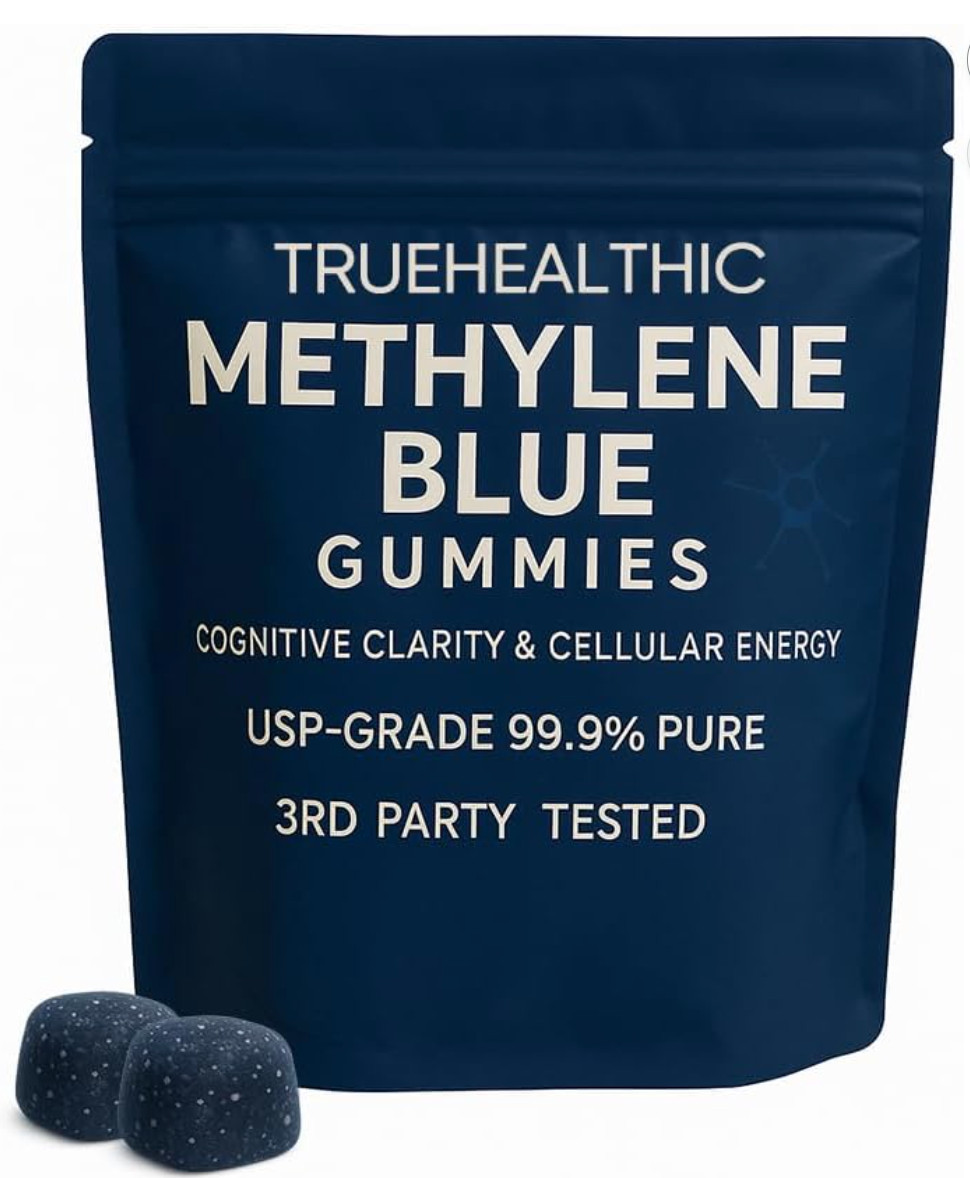 Truehealthic Mtlene Blue Gummies 30 Servings Truehealthic Mtlene Blue Gummies 30 Servings