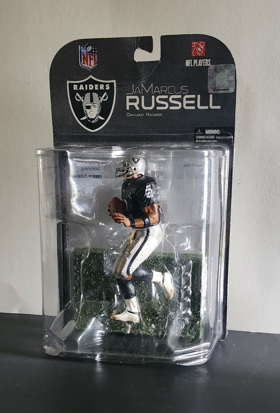 JaMarcus Russell, Raiders, 2008 McFarlane, Vintage