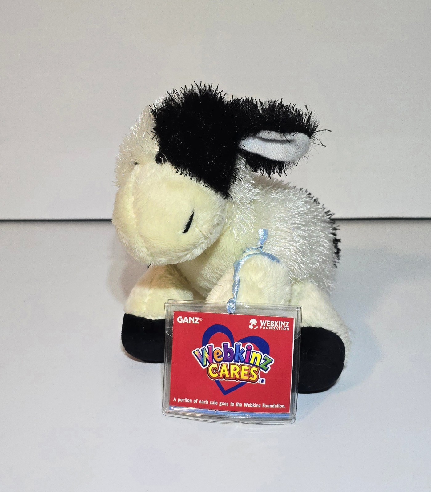 Ganz Webkinz Lil \'Kinz Cow Plush W/ Sealed Code Stuffed Animal Toy HS003