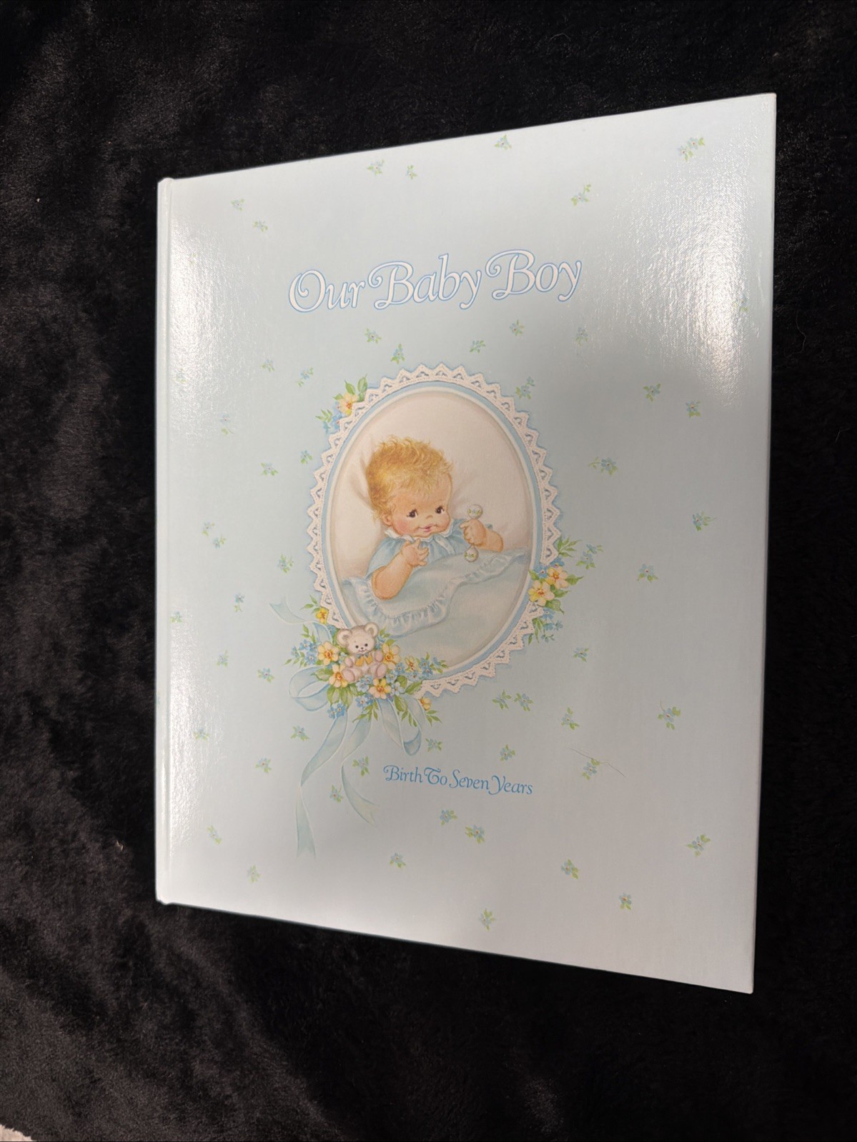 Vintage Our Baby Boy, Birth To Seven Years Baby Book, Unused Perfect Condition