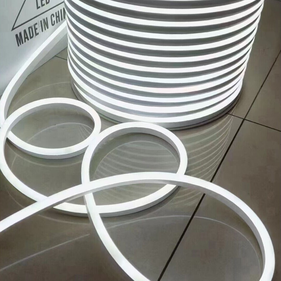 150ft 110V Flexible LED Neon Rope Light Strip Waterproof Home Commercial Decor