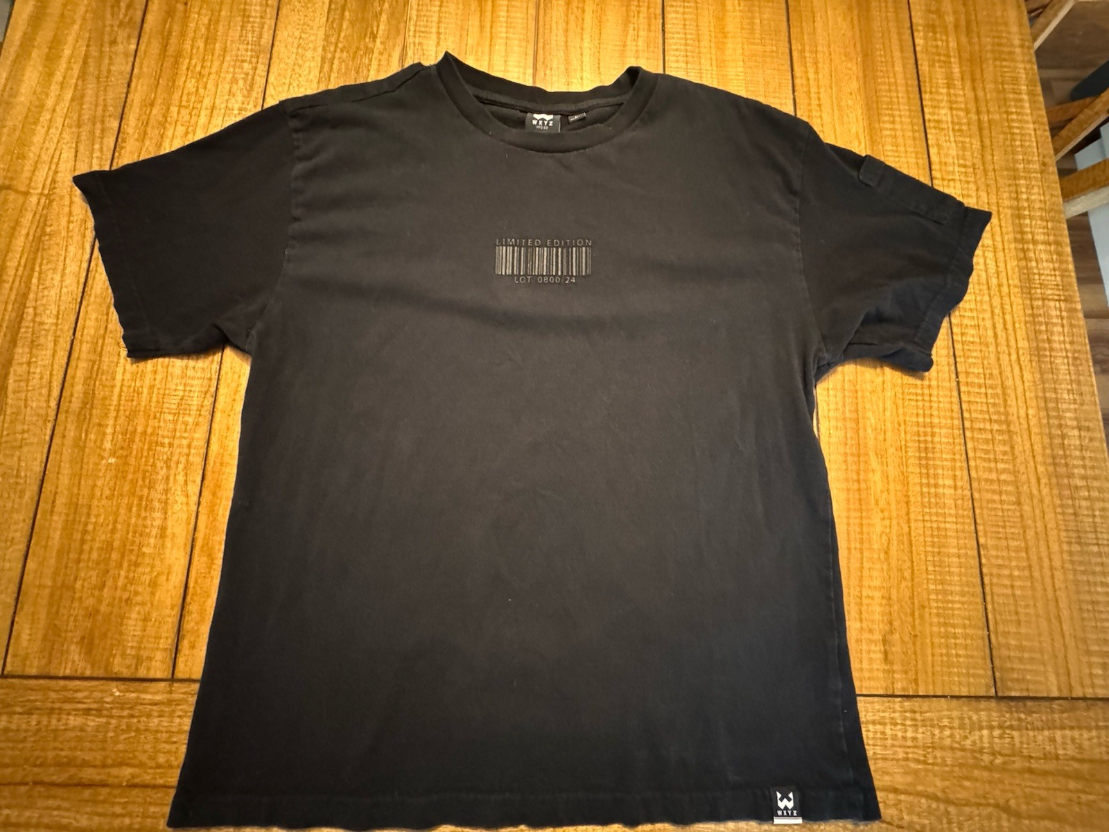 WXYZ MFG Co Men’s Large Black Limited Edition Graphic Pocket T-Shirt Tee