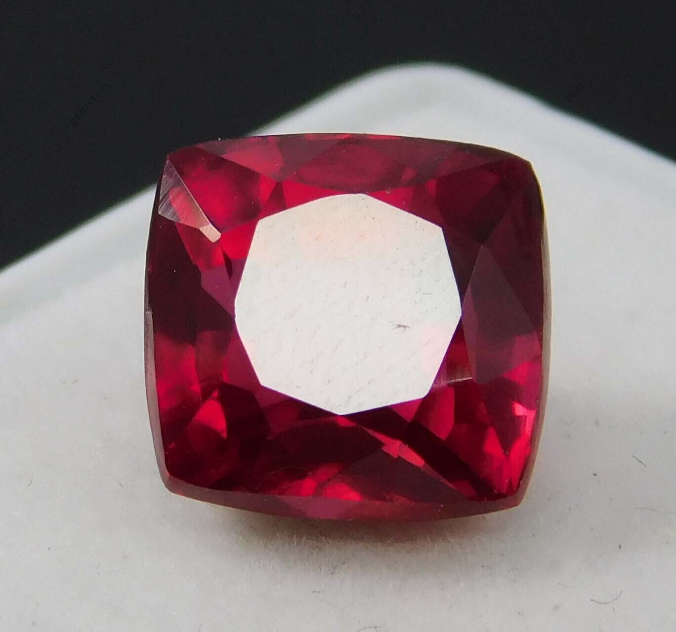Natural BURMA Pigeon Blood Red Ruby Unheated 12+ Ct EGL Certified Loose Gemstone