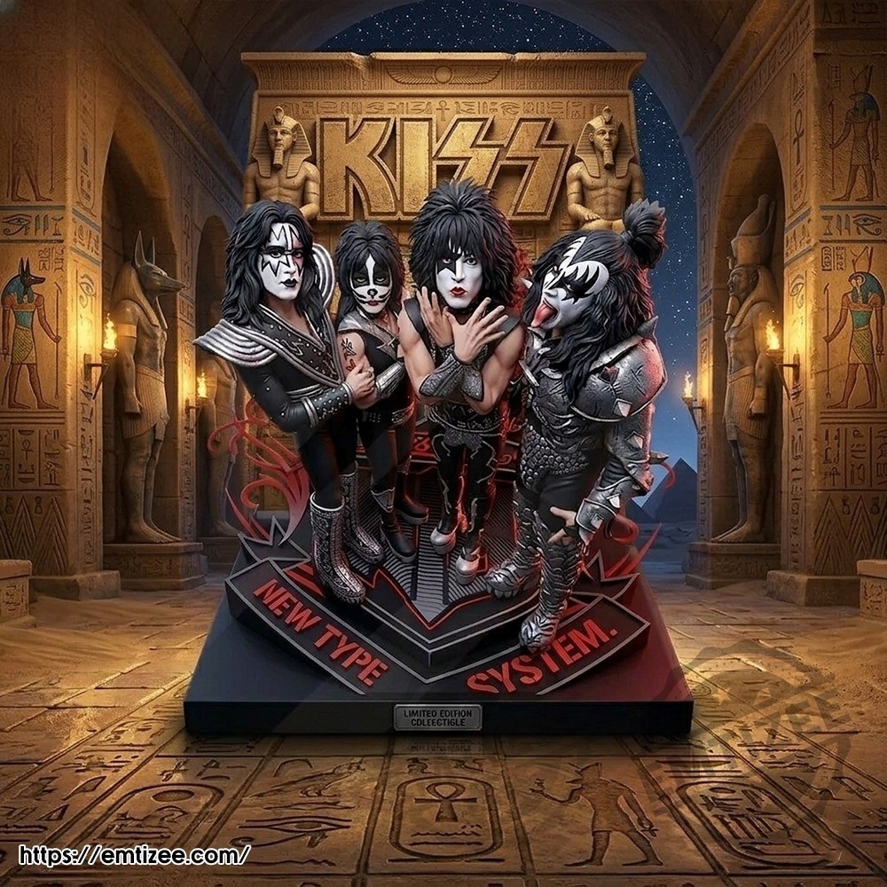 Kiss Custom Shape Acrylic Plaque
