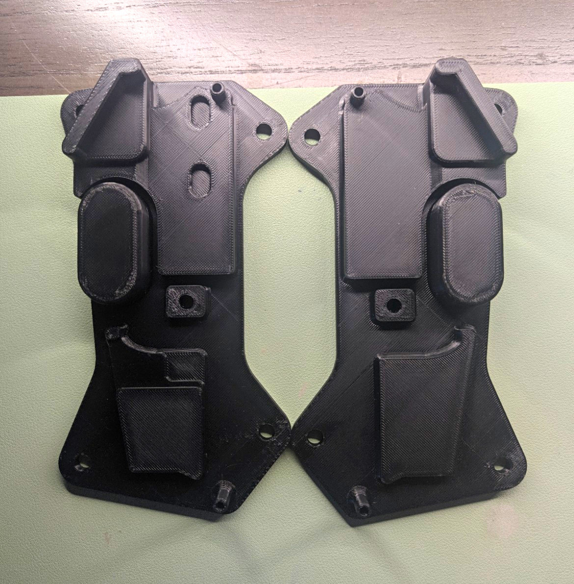 3d Printed Laser Engraving Jig For You Lower  Left And Right Side