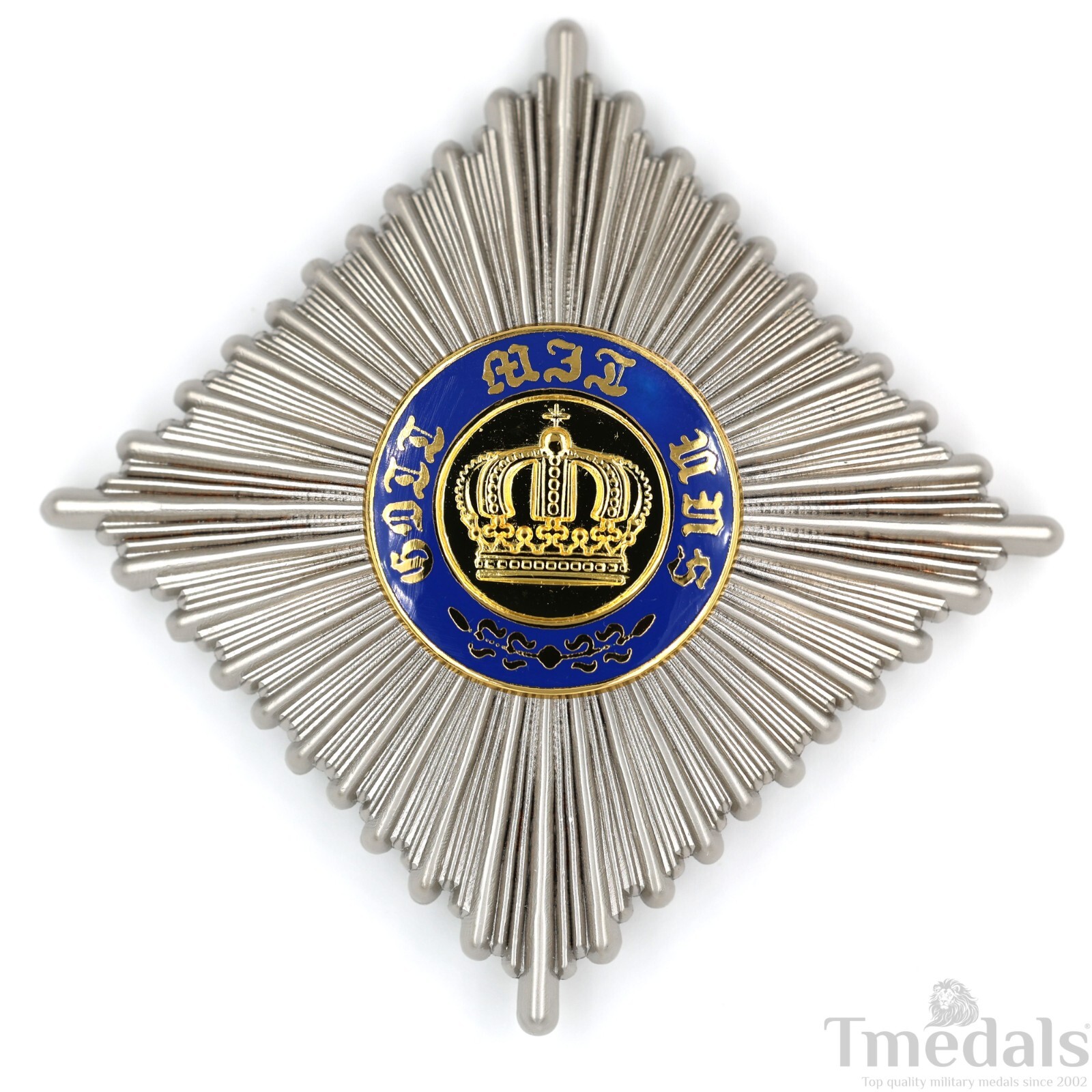 German Deutsch Prussian Order of the Crown 2nd Class Breast Star top nice Rare