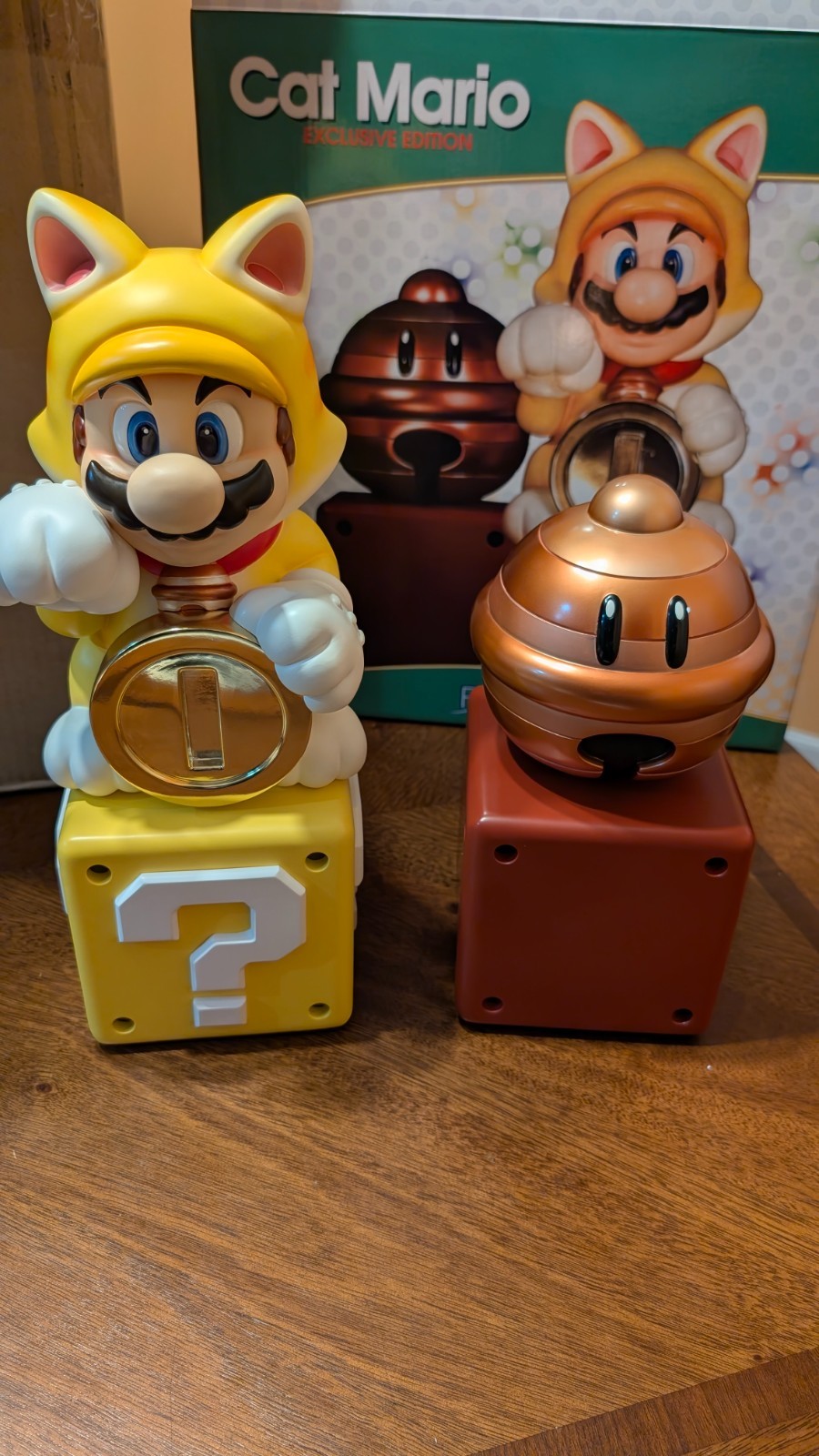 First4Figures F4F CAT MARIO EXCLUSIVE SUPER MARIO NINTENDO WORLD #107/750