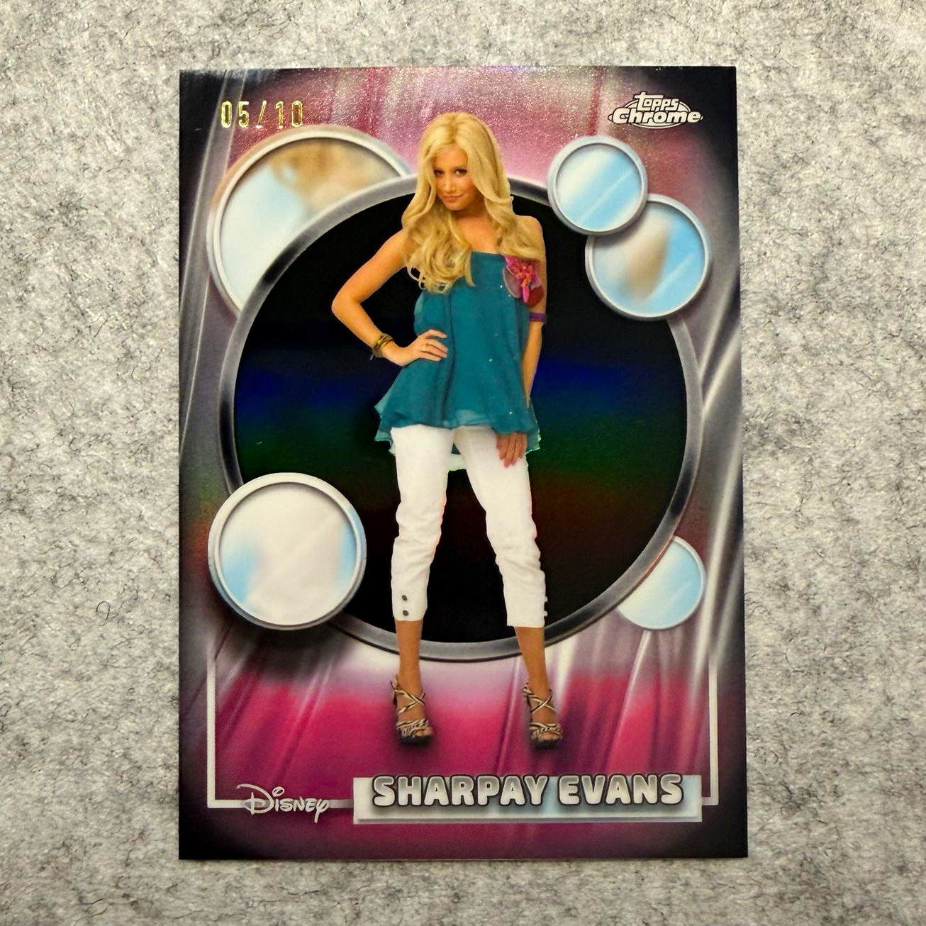 Topps 2026 Topps Chrome #184 Disney High School Musical Sharpay Evans-Black  /10