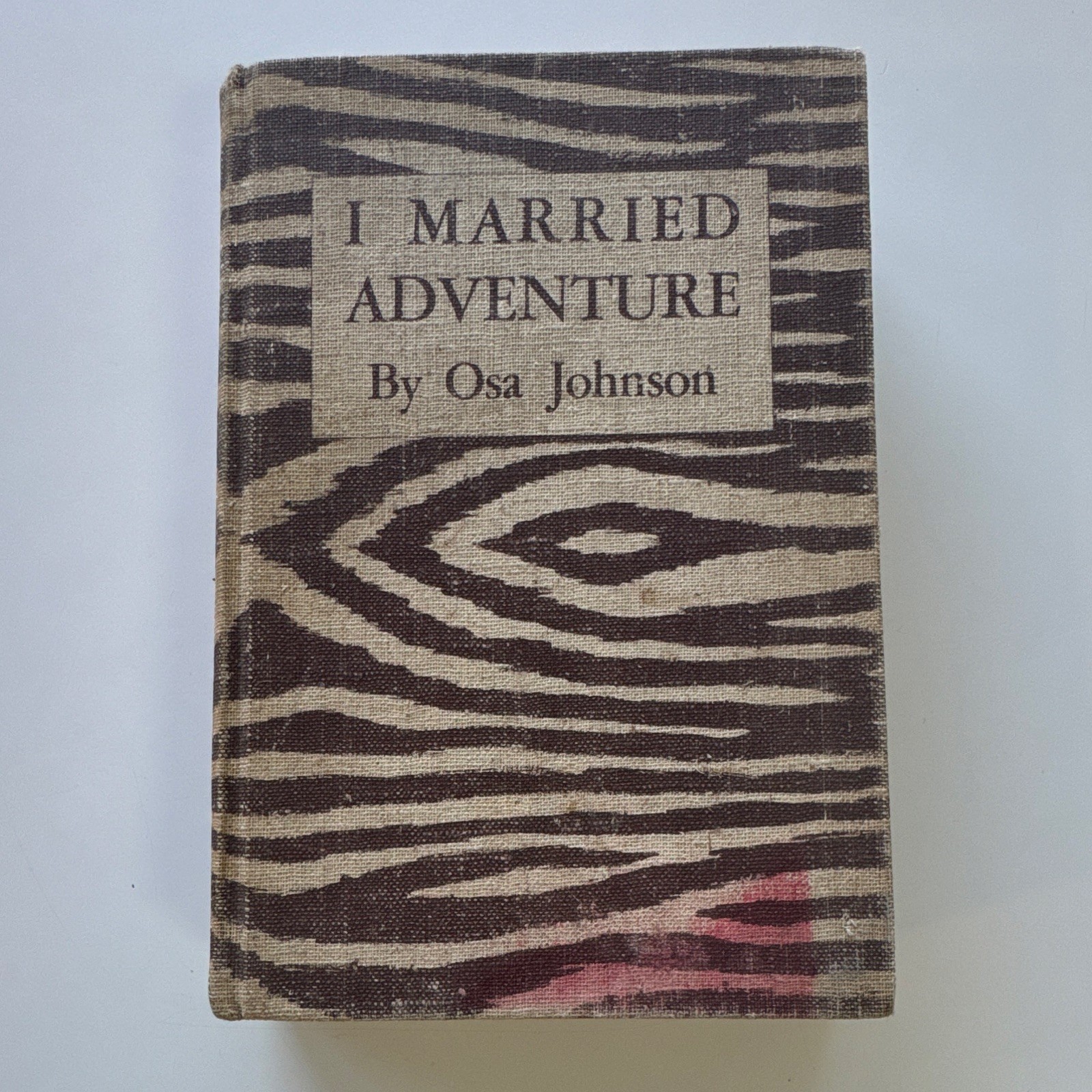 I Married Adventure - Osa Johnson (1940) Signed Illustrated Hardcover Africa