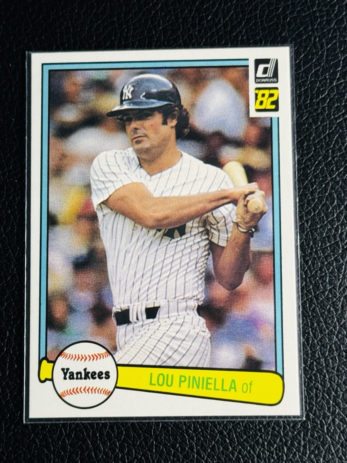 ‼️STELLAR VINTAGE‼️1982 Donruss Lou Piniella #135 New York Yankees ICON GM MLB