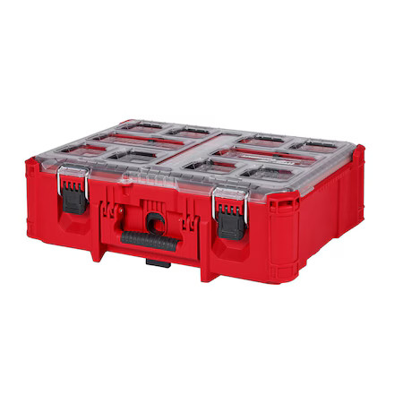 Milwaukee Tool 48-22-8432 Deep Compartment Box With 2 Compartments, Plastic,