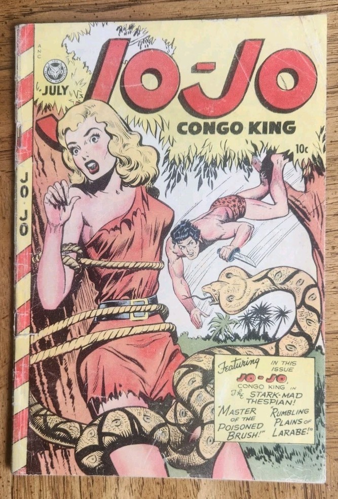 Jo-Jo Comics #17 1948 (GD/VG 3.0) GGA Bondage cover
