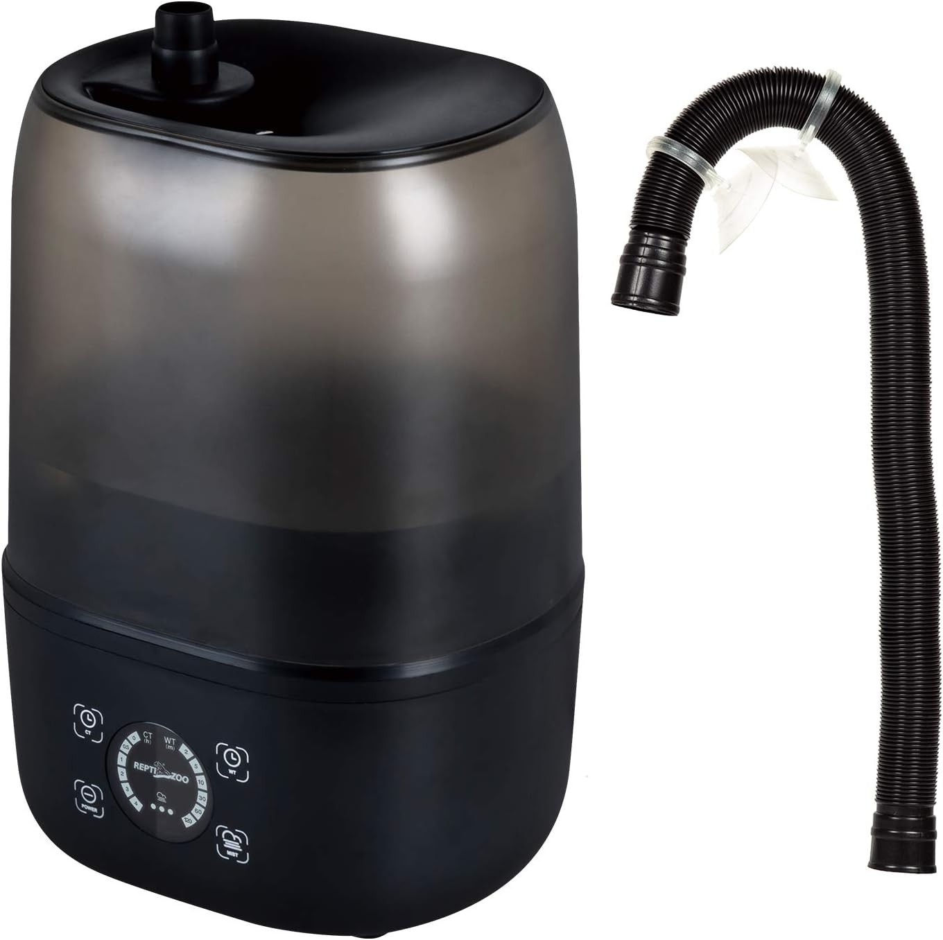 4L Reptile Fogger Mister Tank, Terrariums Digital Tank Timing Humidifier Smart T
