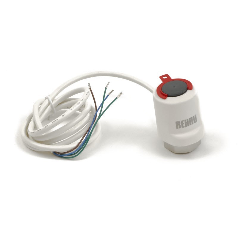 REHAU 4-Wire Manifold Valve Actuator, Article ID# 260166