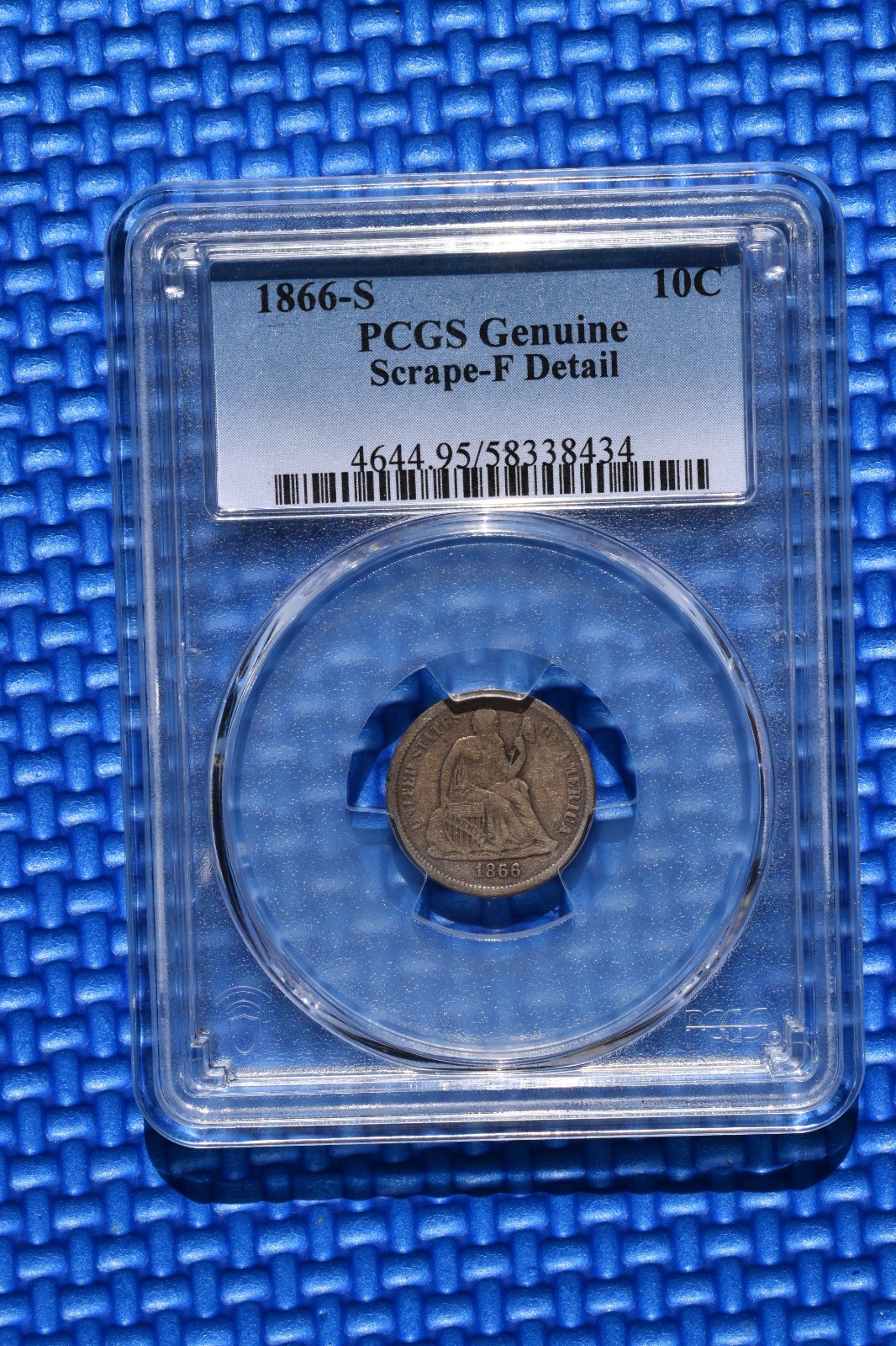 1866-S Seated Liberty Dime 1866-S Seated Liberty Dime