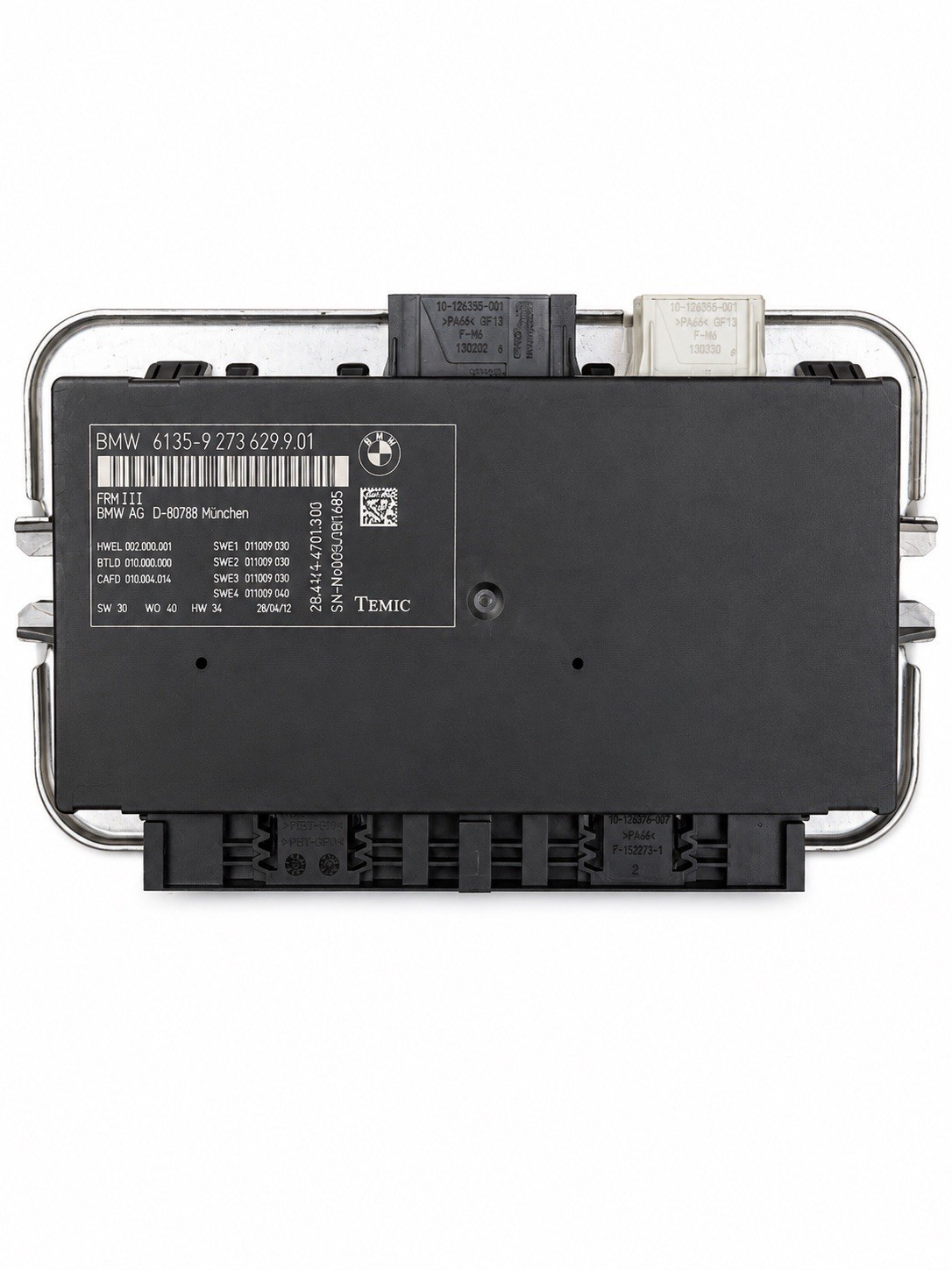 11-19 BMW F10 F01 F12 5 6 7 SERIES FRM3 FOOTWELL CONTROL MODULE UNIT OEM