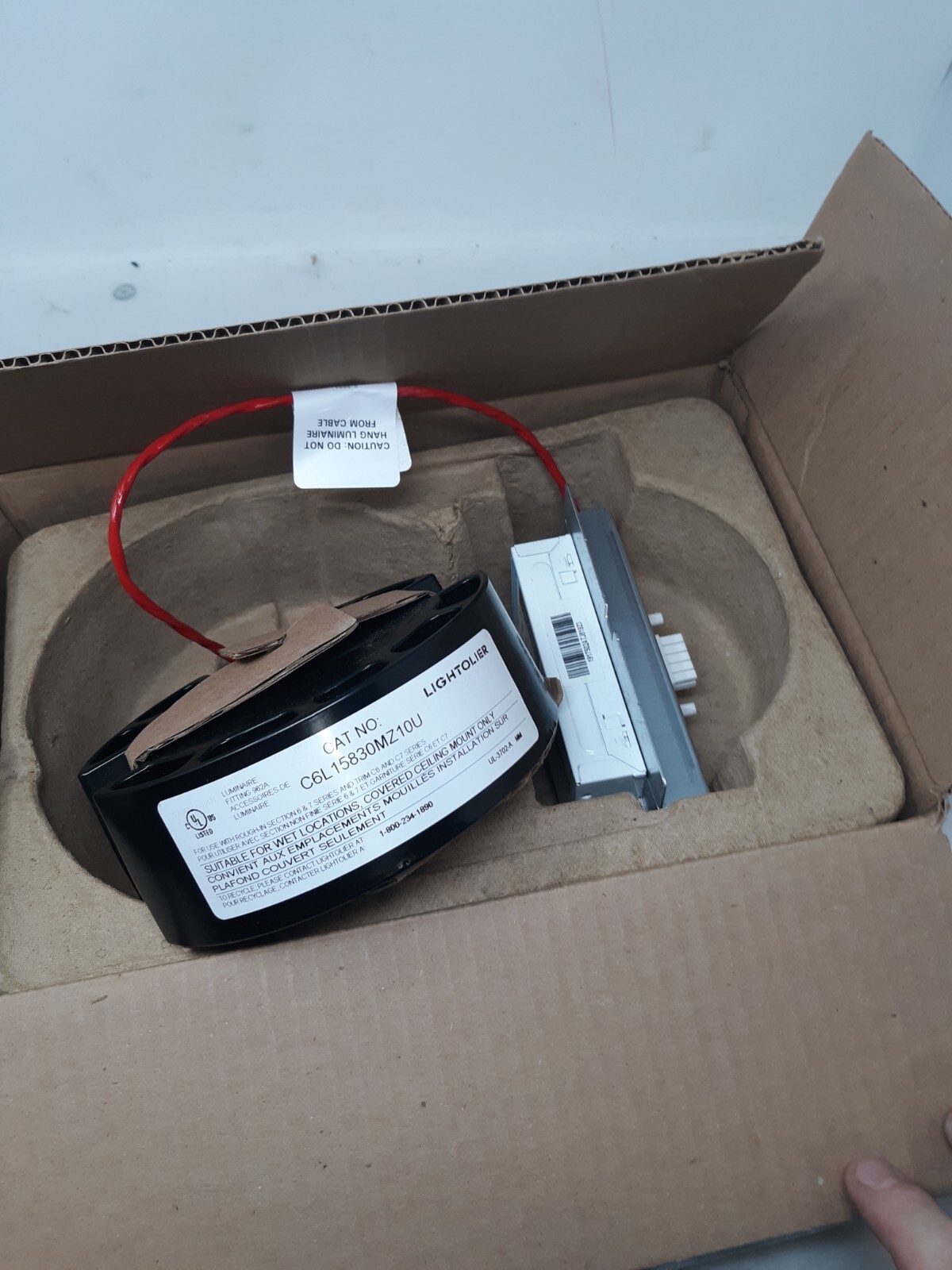Lightolier C6L15830MZ10U LED Recessed Luminaire w/ Advance Driver 120–277V
