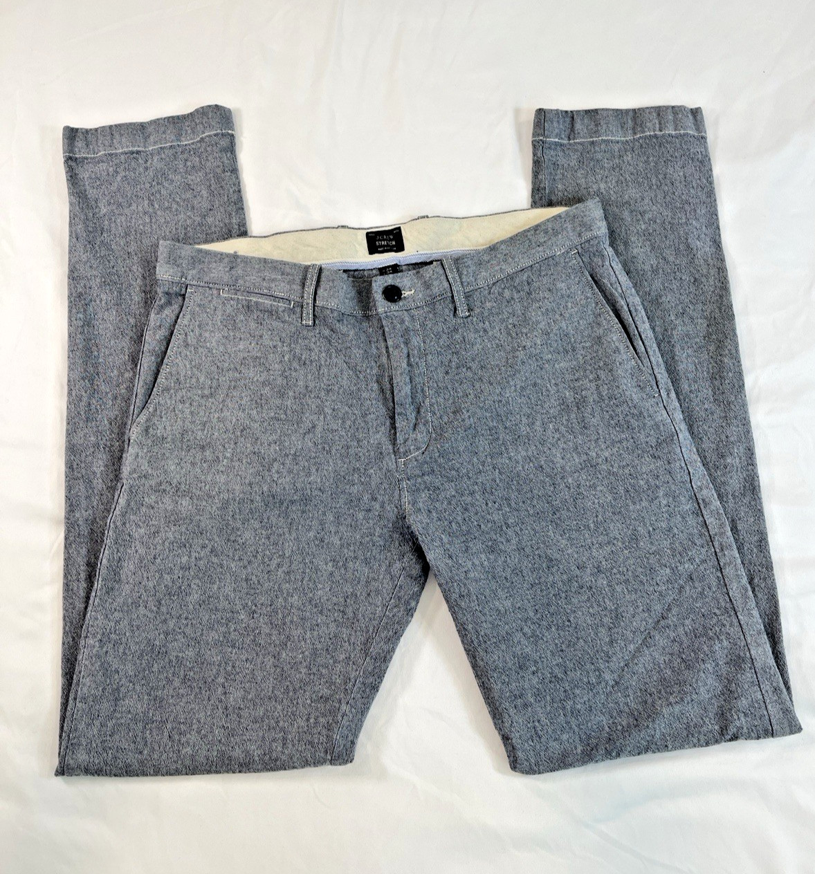 J Crew Stretch Mens Cotton Pant 34X34 Slim Fit Classic 484 Slim Straight Leg J Crew Stretch Mens Cotton Pant 34X34 Slim Fit Classic 484 Slim Straight Leg