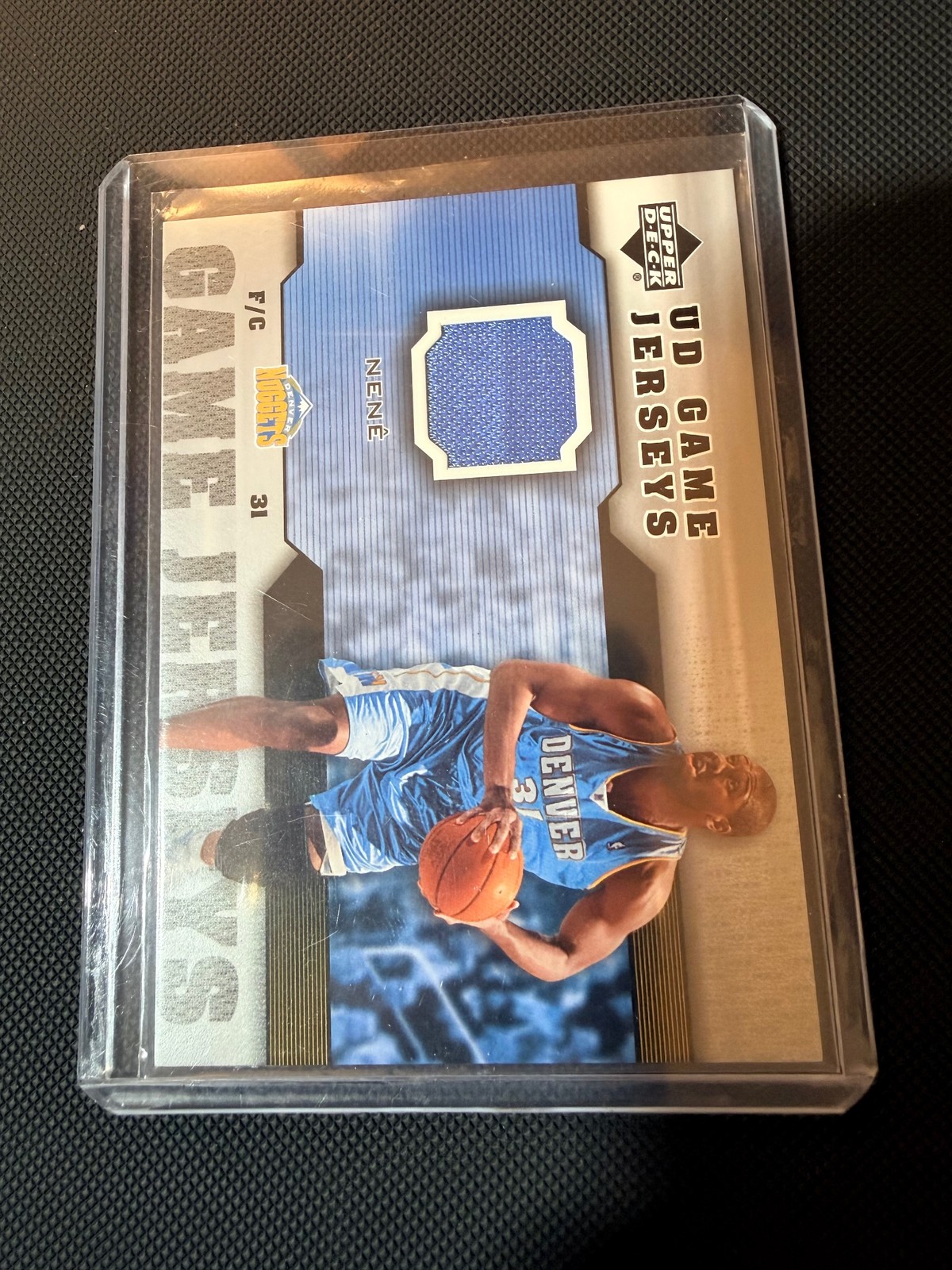 2005-06 Upper Deck #GJ-NH Nene UD Game Jerseys