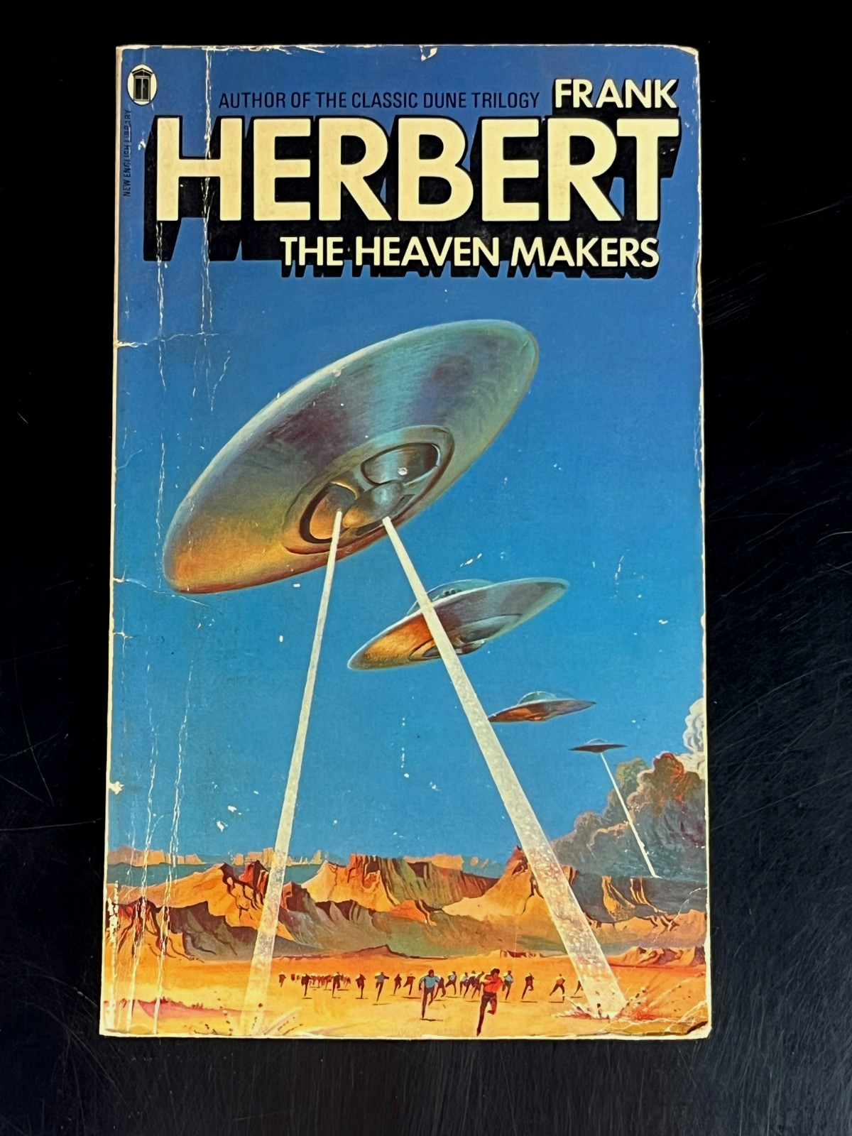 Frank Herbert THE HEAVEN MAKERS Rare UFO Cover Paperback UK Edition 1978 pb NEL